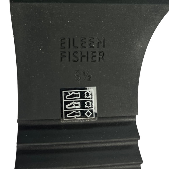 Eileen Fisher Lark leather Chelsea‎ Ankle Black Booties Womens Size 9.5 - Picture 11 of 11